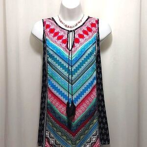 Boho Sleeveless Blouse 